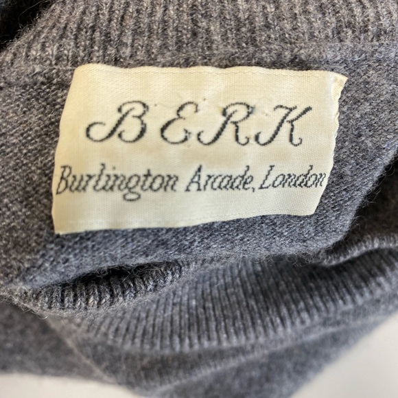 Berk Burlington Arcade, London Cashmere Sweater - Picture 8 of 13